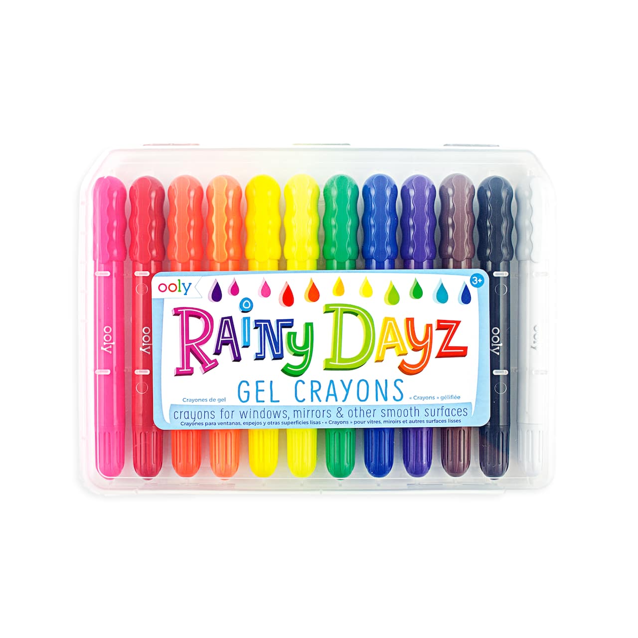 OOLY Rainy Dayz Gel Crayons, 12ct.